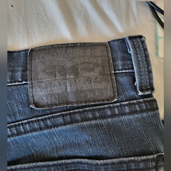 Levi 511 Men's Slim Fit Dark Blue Jeans, Size 34 X 31 - Picture 5 of 5